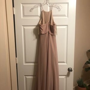 Jenny Yoo “Luca” gown in “Whipped Apricot”